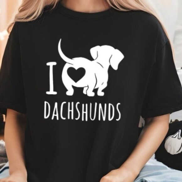 Tops - Dachshund Shirt, Dachshund Mama Shirt, Dachshund Owner Gift